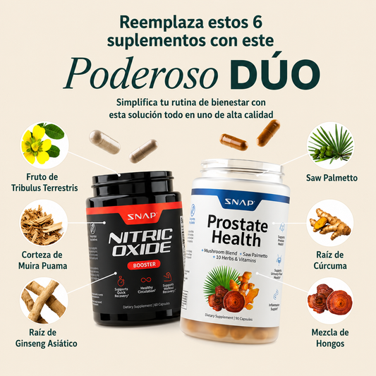 Prostate Health + Nitric Oxide Combo
