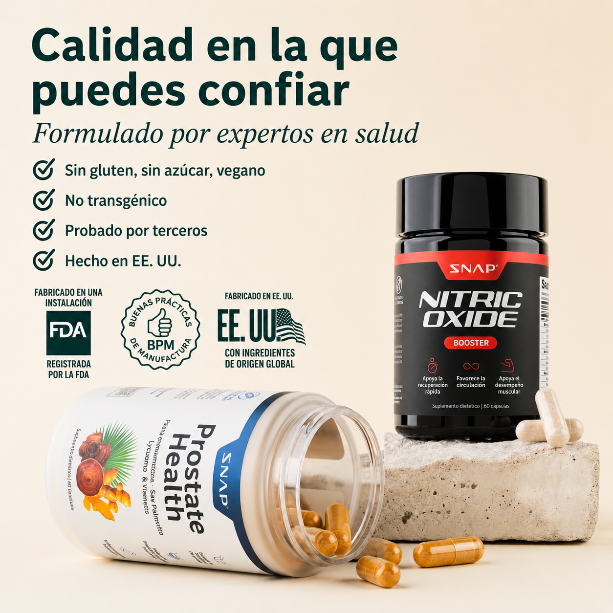 Prostate Health + Nitric Oxide Combo