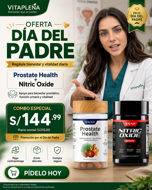 Prostate Health + Nitric Oxide Combo